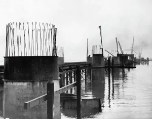 Ponte Forth Stampe: Fondazione del Ponte