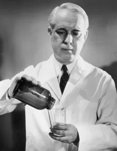 Science Experiment Setup Stampe: Scientist At Work