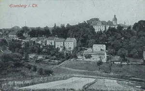 Digital Reproduction Postcard Stampe: Eisenberg in Thuringia, Thuringia