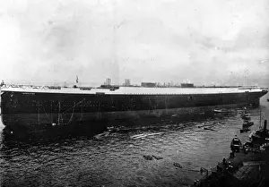 Black And White Nautical Vessel Stampe: The Imperator