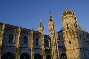 Lisbon Travel Destinations Stampe: The Jeronimo Monastery in Lisbon