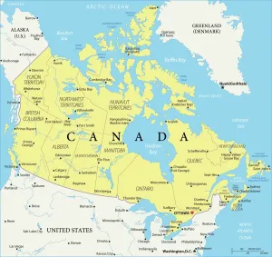 Mappa di Riferimento del Canada