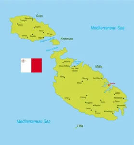 Malta Stampe: Mappa di Riferimento della Malta