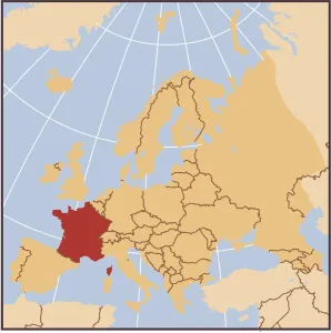 Vintage World Map Collection Stampe: Georgia Republic reference map