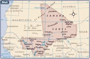 Reference Maps 2011 Edition Stampe: Mali country map