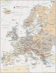 Custom Map Artwork Stampe: Reference Maps, 102890812