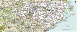 Antique Cartography Art Stampe: Reference Maps, 103312573