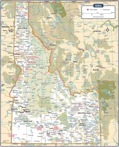Large Format Maps Stampe: Reference Maps, 103745764