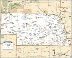 Fine Art Maps Stampe: Reference Maps