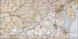 Vintage Style Maps Online Stampe: Reference Maps
