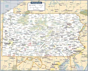 Fine Art Storehouse Maps Stampe: Reference Maps