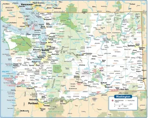 Fine Art Storehouse Maps Stampe: Reference Maps