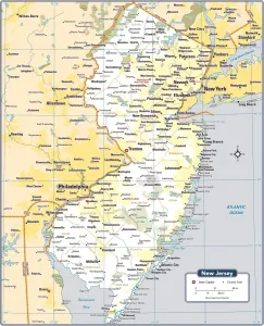 Custom Map Artwork Stampe: Reference Maps