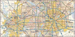 Fine Art Maps Stampe: Reference Maps