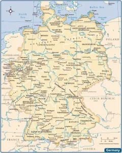 Fine Art Maps Stampe: Reference Maps