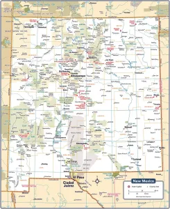 Custom Map Artwork Stampe: Reference Maps