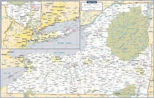 Fine Art Maps Stampe: Reference Maps