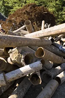 Recyclable Materials Stampe: Material for recycling