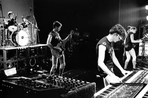 Punk Rock Music Stampe: Devo Performing