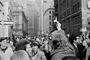 Vietnam War Protests Stampe: Stop The Draft Week