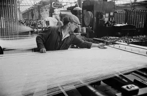 Northern Ireland Industry Stampe: Checking Threads