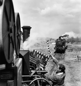 Steam Train Photography Stampe: Clapperboard