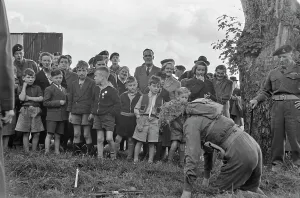 Maidstone Kent History Stampe: Conscript On Assault Course