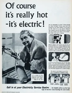Retro Kitchen Appliances Stampe: Electrical Development Association