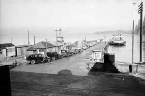 Water Transport In Europe Stampe: Ferry Queue
