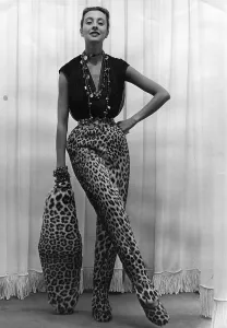 Animal Print Fashion Stampe: Leopard Slacks
