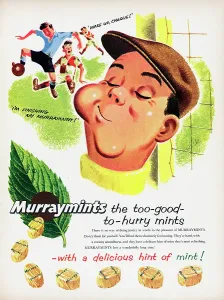 Vintage Food Advertising Stampe: Murraymints