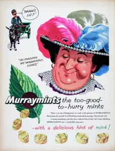 Retro Advertising Art Stampe: Murraymints
