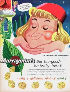 Retro Advertising Art Stampe: Murraymints