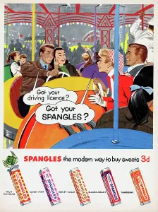 Vintage Fairground Attractions Stampe: Spangles