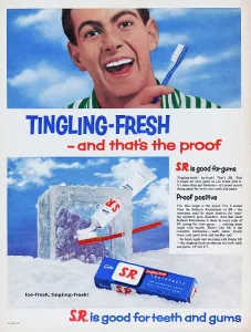 Vintage Toothpaste Ads Stampe: S.R. Toothpaste