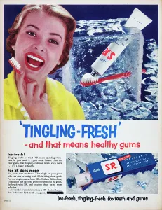 Vintage Toothpaste Ads Stampe: S.R. Toothpaste