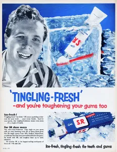 Classic American Advertisements Stampe: S.R. Toothpaste