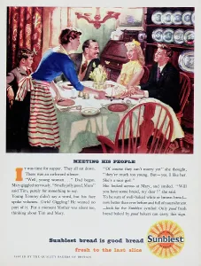 Retro Advertising Posters Stampe: Sunblest Bread