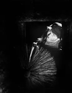 Female Chimney Sweep Stampe: Sweep At Work