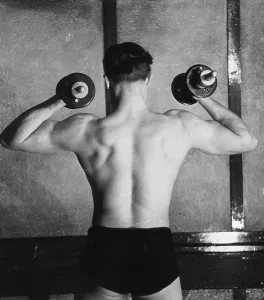 Weightlifting Equipment Stampe: Back Weights