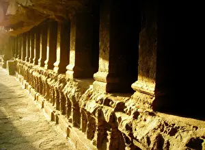 Travel Destinations In India Stampe: Pillars