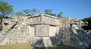 Latin America Historical Sites Stampe: Platform of Eagles and Jaguars, Chichen Itza