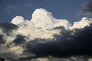 Overcast Day Photography Stampe: Thunderstorm clouds