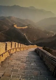 Ancient Chinese Structures Stampe: Down the Wall