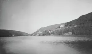 Looe Stampe: Il fiume Looe, Looe, Cornovaglia. Circa anni '90.