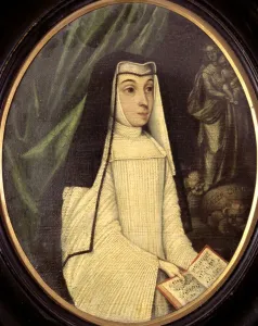 Maria Barbara Huddleston (1708-87) in abito di suora dellordine agostiniano.