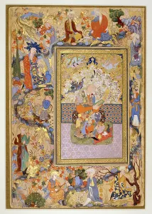 Gouache On Paper Artwork Stampe: The reader