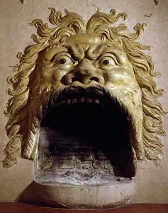 Veneto Italy Architecture Stampe: Devil's Mask or Devil's Fireplace