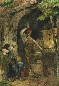 Artisan Occupation Stampe: Blacksmith