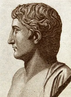 Roman Empire Illustrations Stampe: Bust of Germanicus